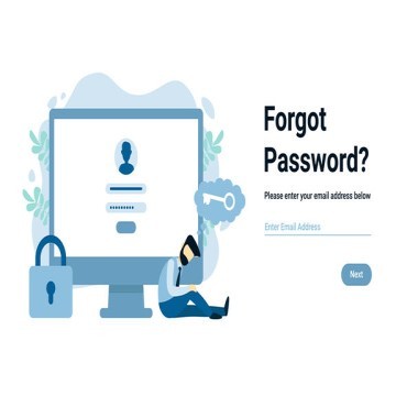 Forgot Password Page Image